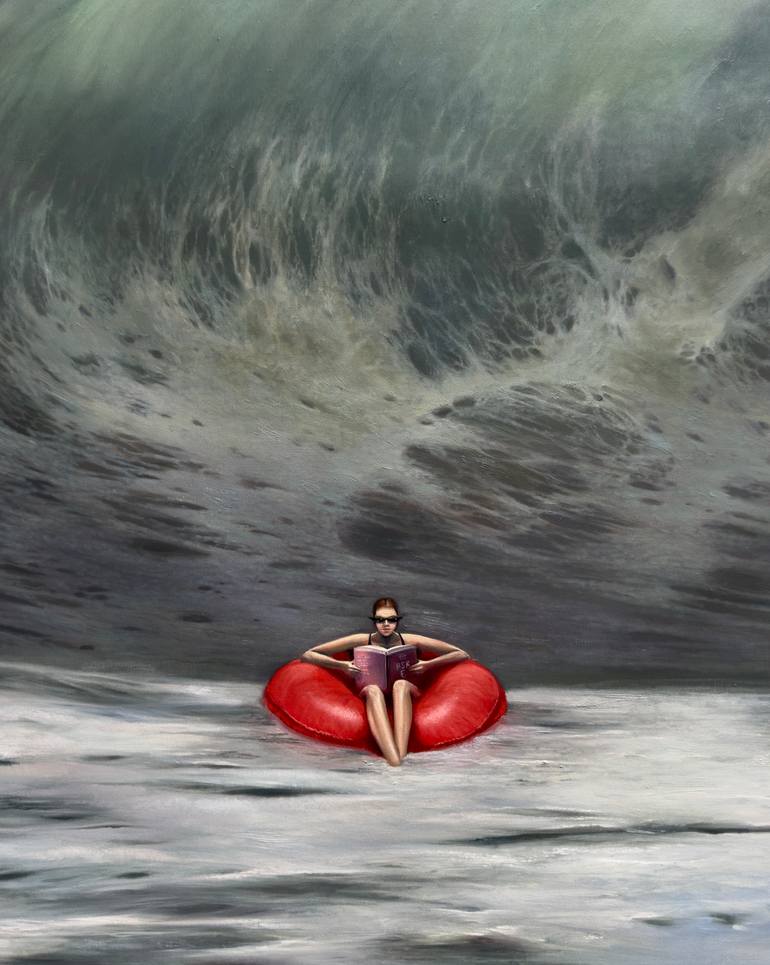 Original Realism Seascape Painting by Nastya Parfilo