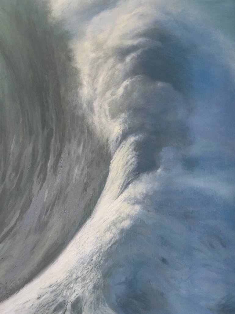 Original Realism Seascape Painting by Nastya Parfilo
