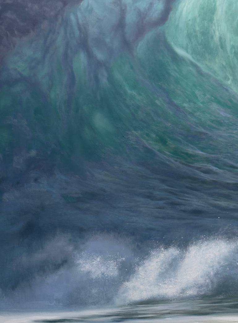 Original Realism Seascape Painting by Nastya Parfilo