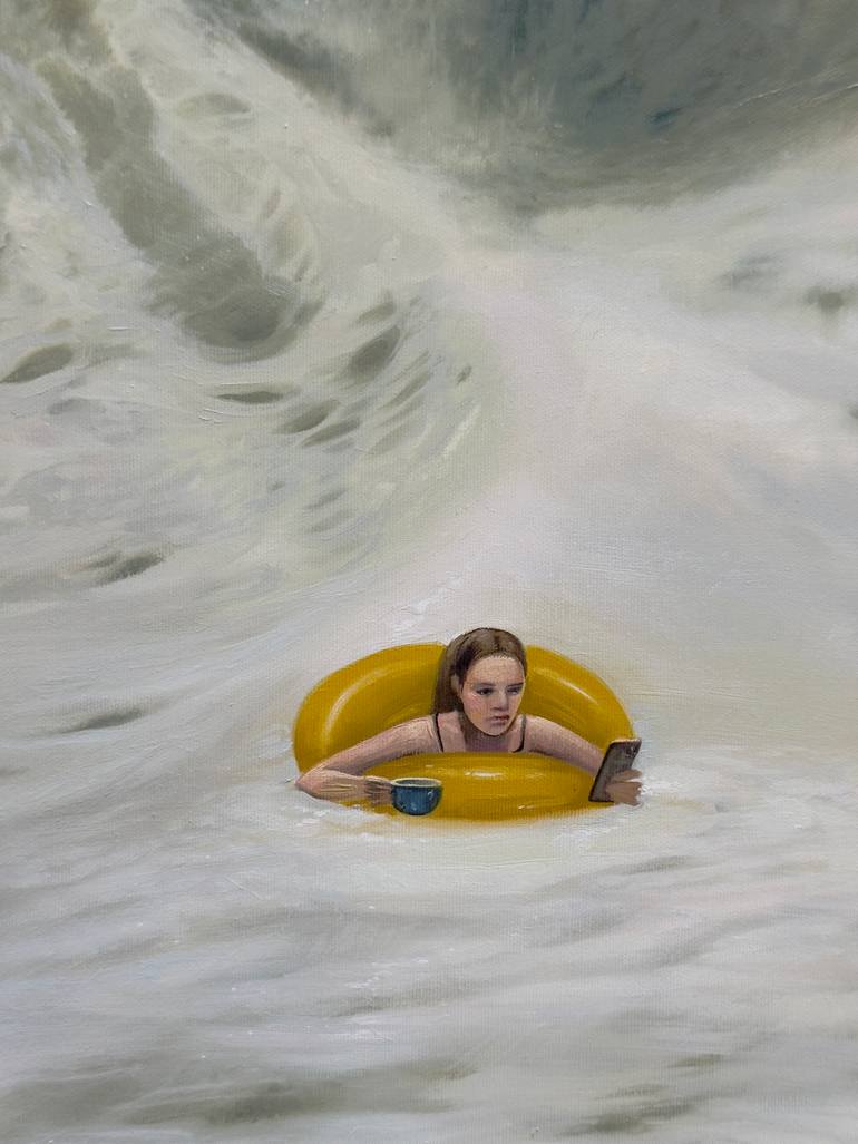 Original Realism Sports Painting by Nastya Parfilo