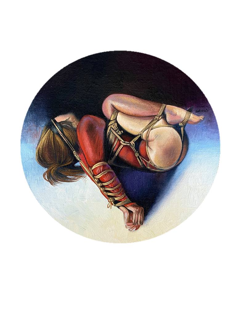 Airbrushed fetish erotics paintings muff