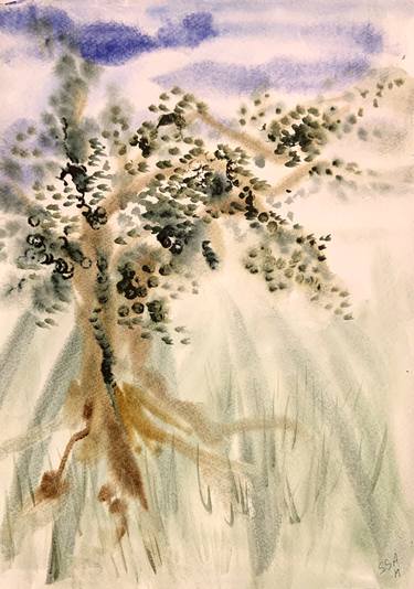 Print of Nature Paintings by Stella Shube As