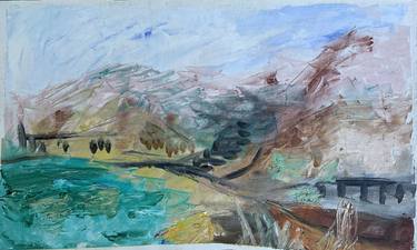Original Impressionism Landscape Paintings by Stella Shube As