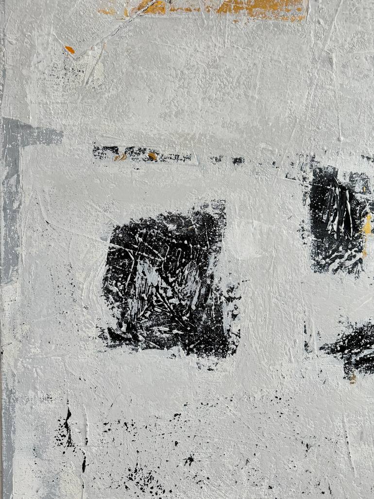 Original Abstract Expressionism Abstract Painting by Flavia Birsan