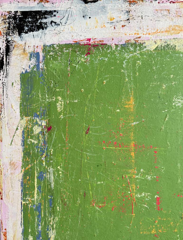 Original Abstract Expressionism Abstract Painting by Flavia Birsan