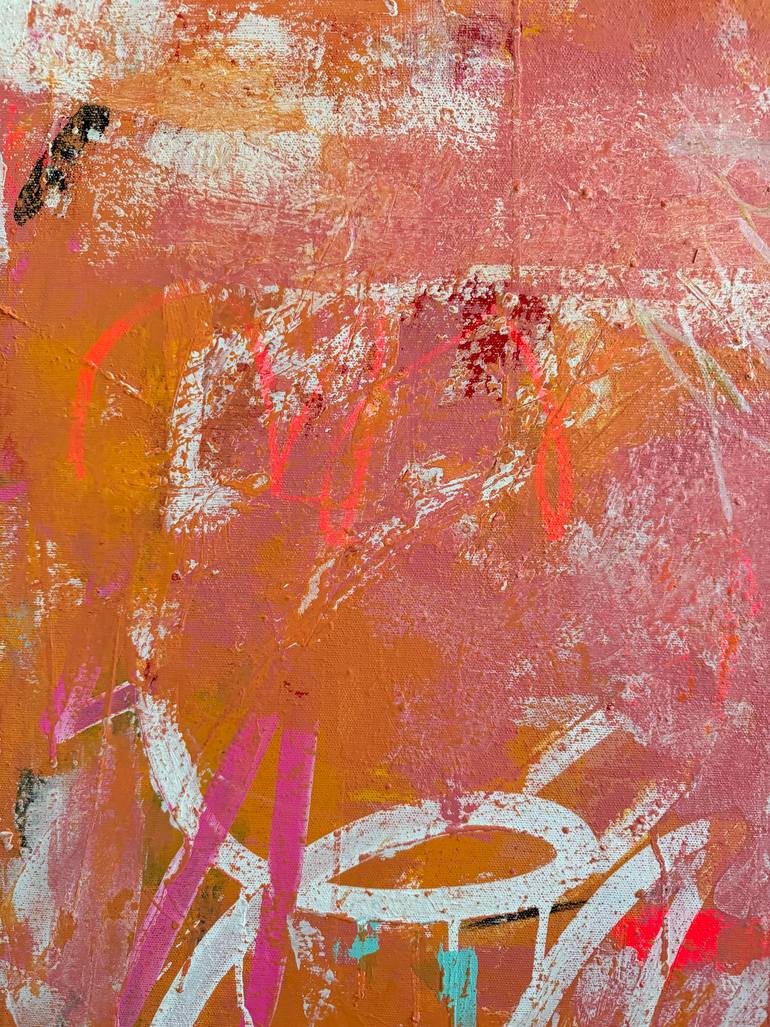 Original Abstract Expressionism Abstract Painting by Flavia Birsan