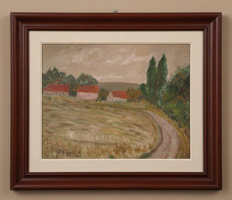 Original Expressionism Landscape Painting by Ferran Gomila