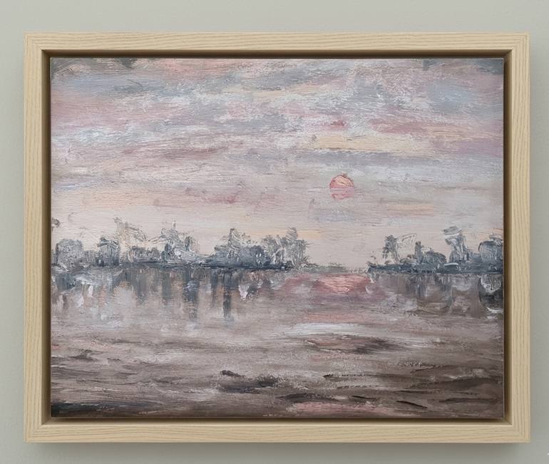 Original Expressionism Landscape Painting by Ferran Gomila