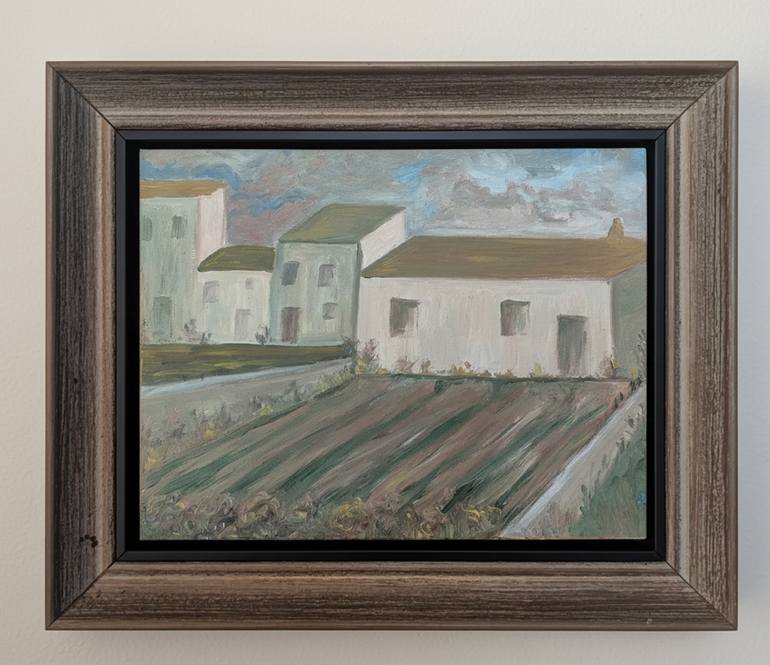 Original Expressionism Rural Life Painting by Ferran Gomila