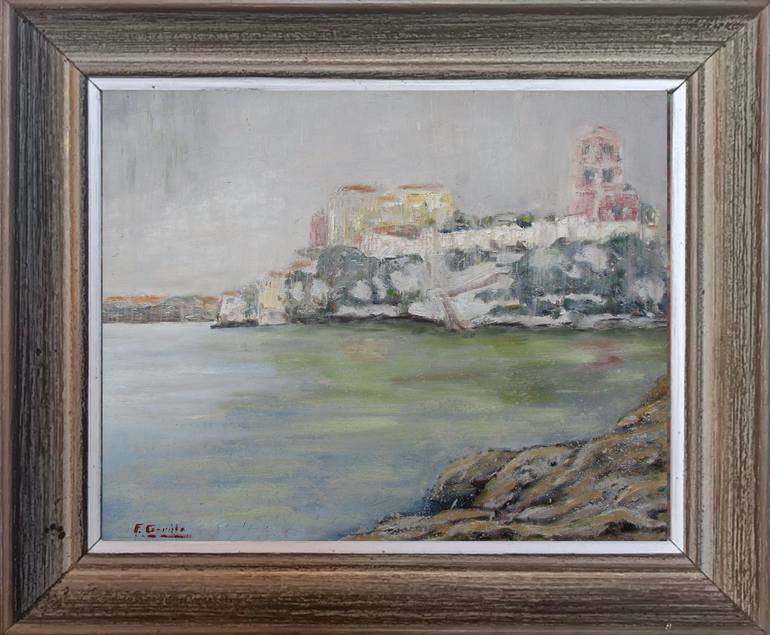 Original Impressionism Seascape Painting by Ferran Gomila