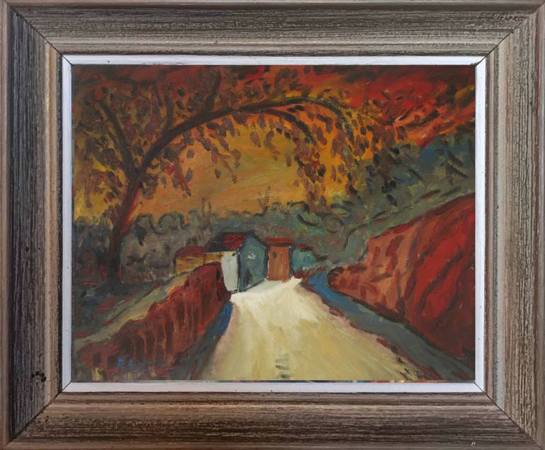 Original Impressionism Landscape Painting by Ferran Gomila