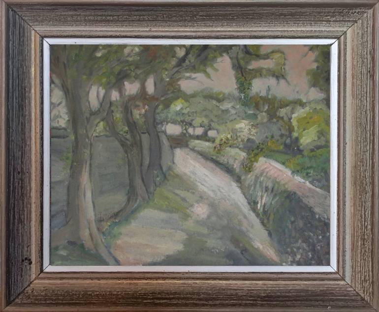 Original Expressionism Landscape Painting by Ferran Gomila