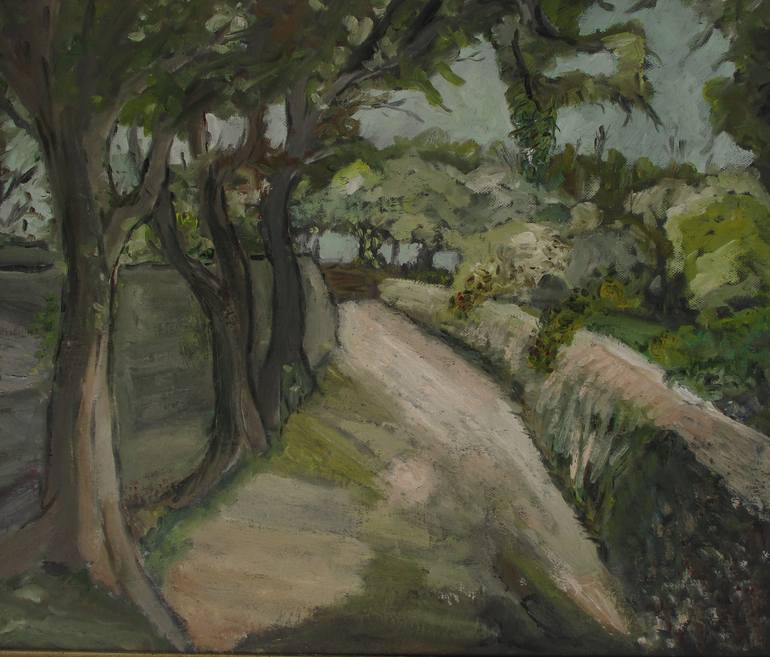 Original Expressionism Landscape Painting by Ferran Gomila