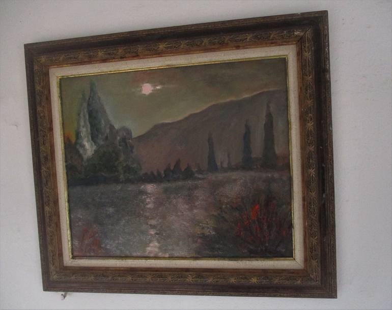 Original Expressionism Landscape Painting by Ferran Gomila