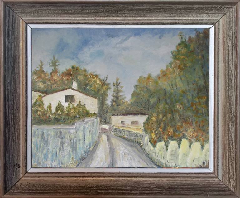 Original Impressionism Landscape Painting by Ferran Gomila