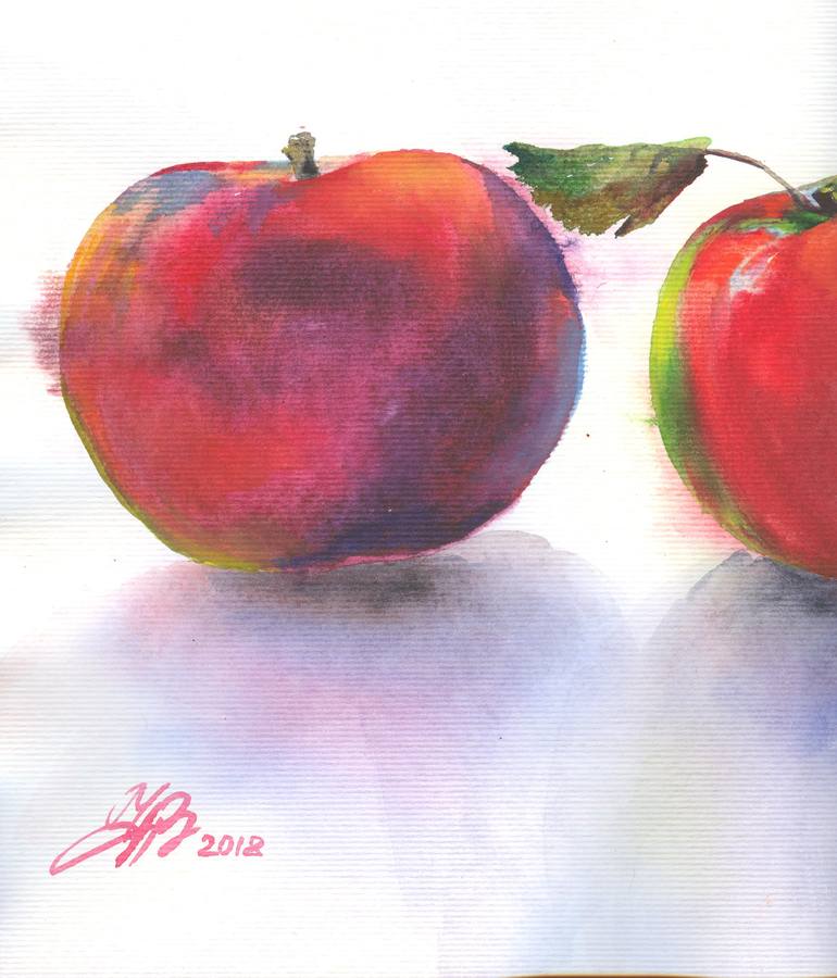 Original Expressionism Still Life Painting by Alla Cherniavska