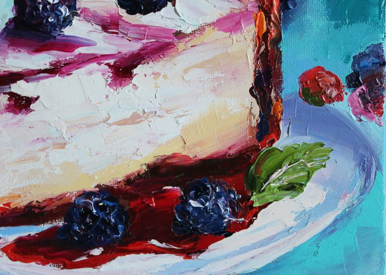 Original Modern Food Painting by Marina Lesina