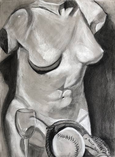 Print of Nude Drawings by Juanita Aguerrebere