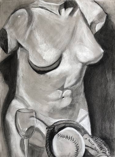 Print of Figurative Nude Drawings by Juanita Aguerrebere