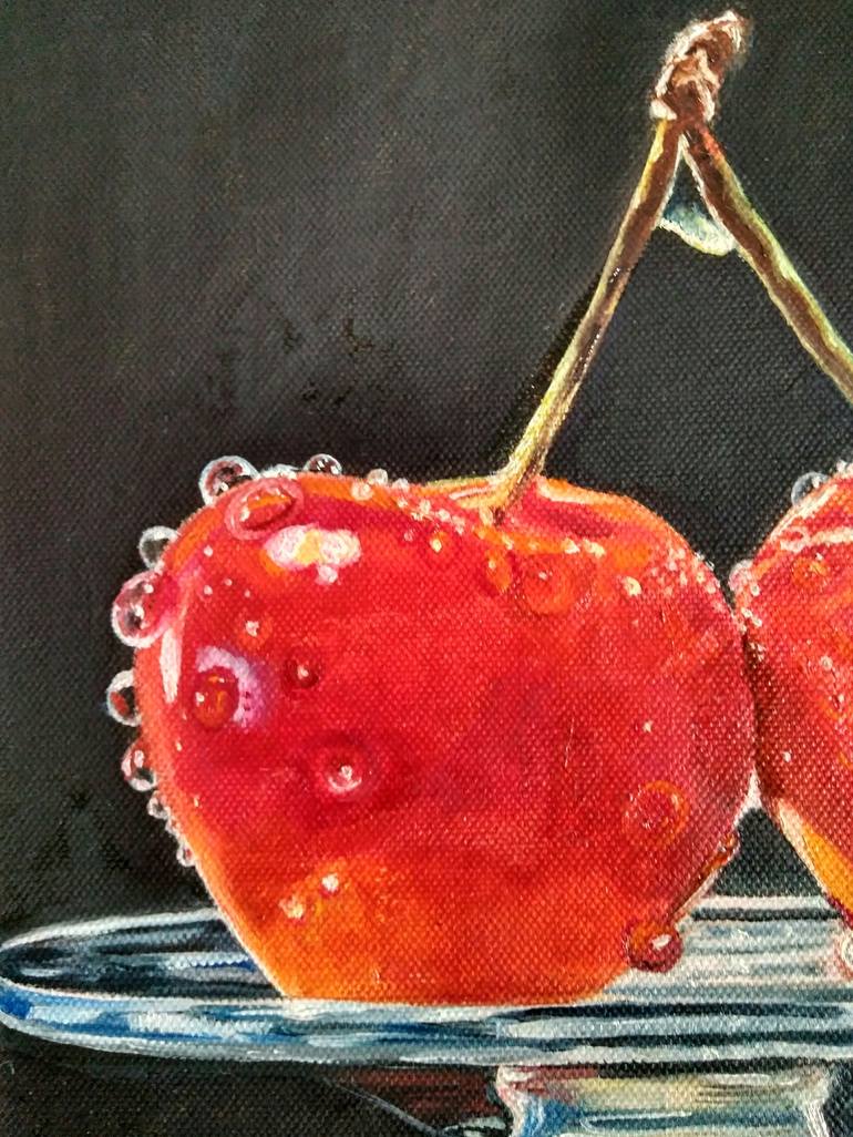 Original Photorealism Still Life Painting by Yulia Berseneva