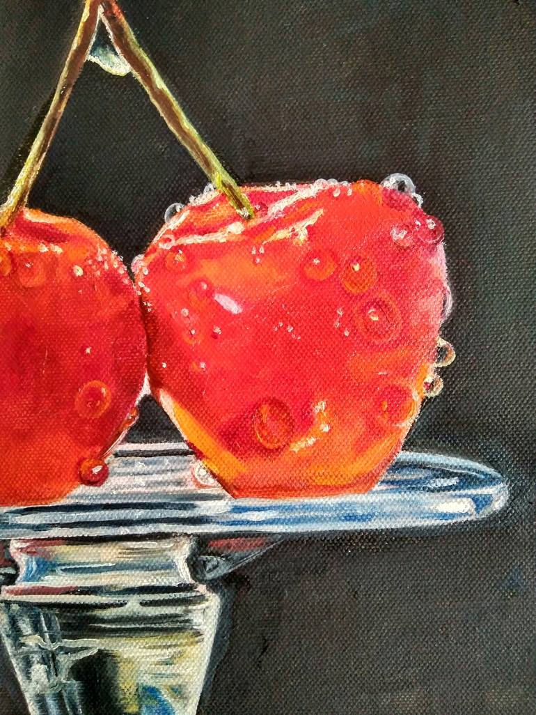 Original Photorealism Still Life Painting by Yulia Berseneva