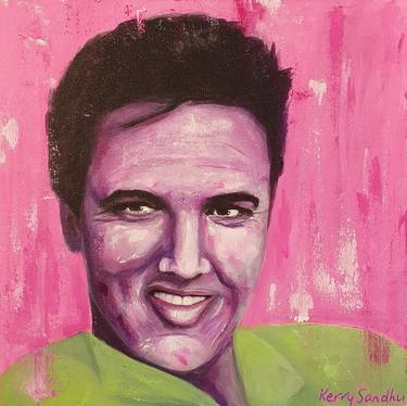 Original Expressionism Pop Culture/Celebrity Paintings by Kerry Sandhu