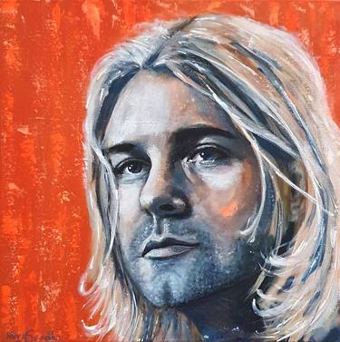 Original Figurative Pop Culture/Celebrity Paintings by Kerry Sandhu