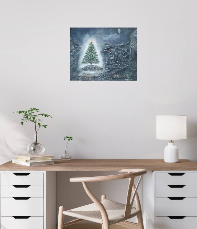 Original Conceptual Home Mixed Media by Kerry Sandhu