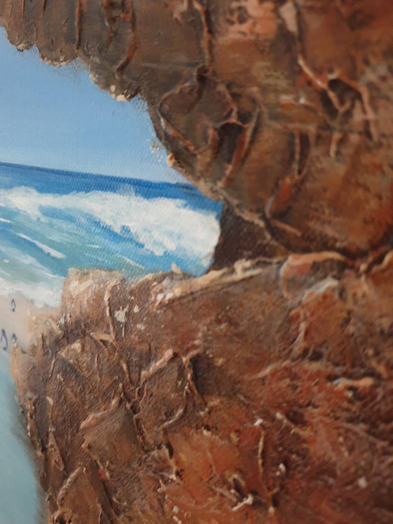 Original Modern Seascape Painting by Kerry Sandhu