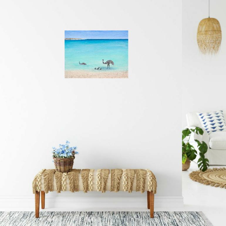 Original Realism Beach Painting by Kerry Sandhu