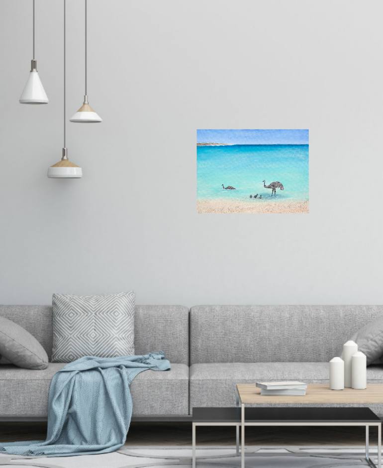 Original Realism Beach Painting by Kerry Sandhu