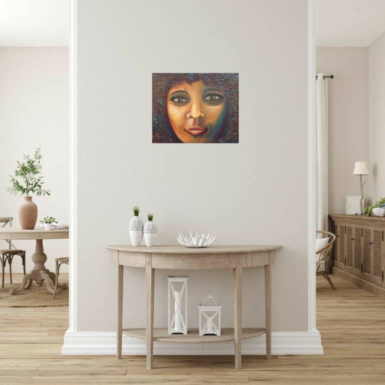 Original Portrait Painting by Kerry Sandhu