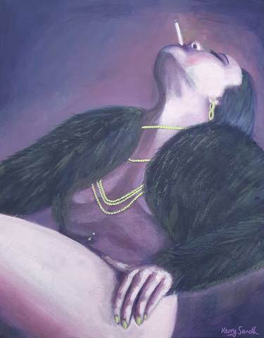 Print of Figurative Body Paintings by Kerry Sandhu