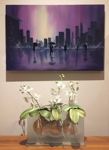 Original Cities Painting by Kaycie Jade