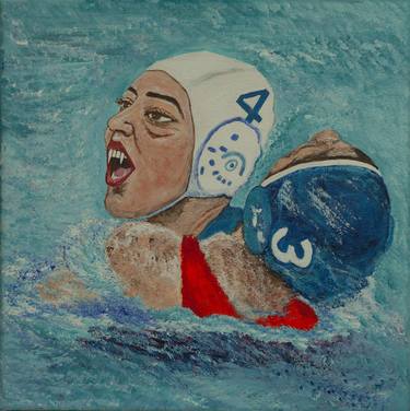 Print of Expressionism Sport Paintings by Nada Koysova