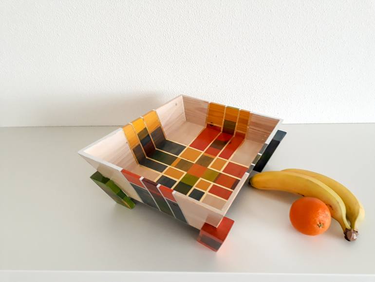 Original Modernism Still Life Sculpture by Anita Lortije   