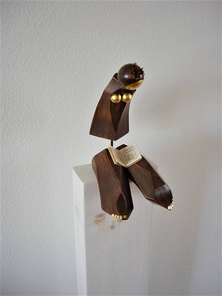Original Women Sculpture by Anita Lortije   Unicorn Creation