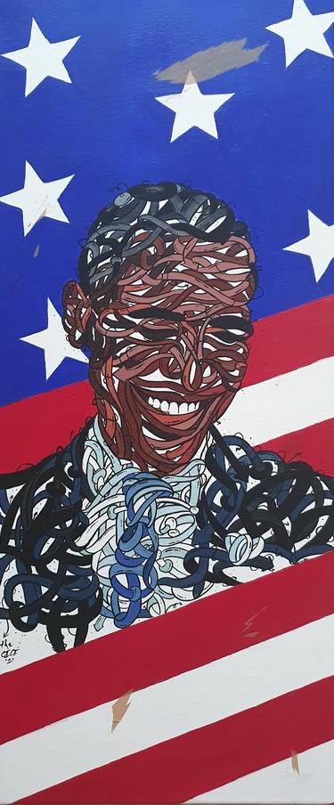 Original Political Paintings by The Cici Artist