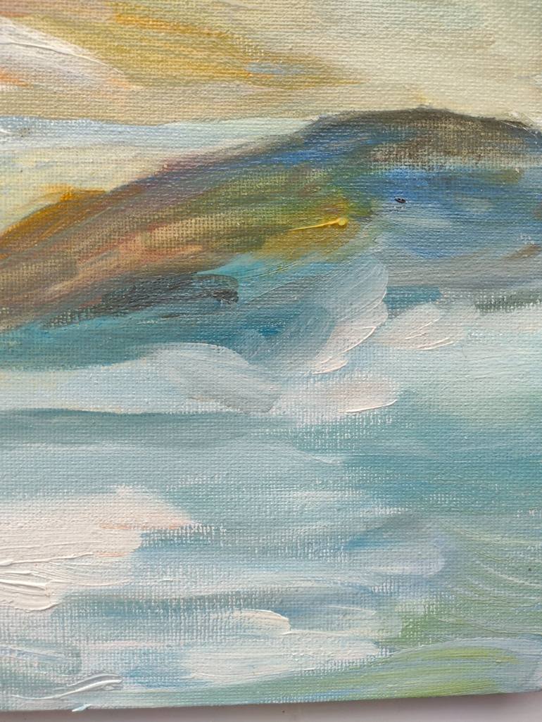 Original Impressionism Landscape Painting by Agnes Saint