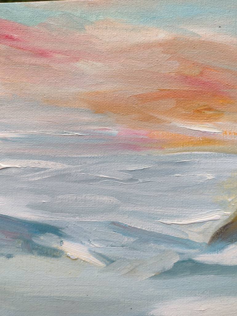 Original Impressionism Landscape Painting by Agnes Saint