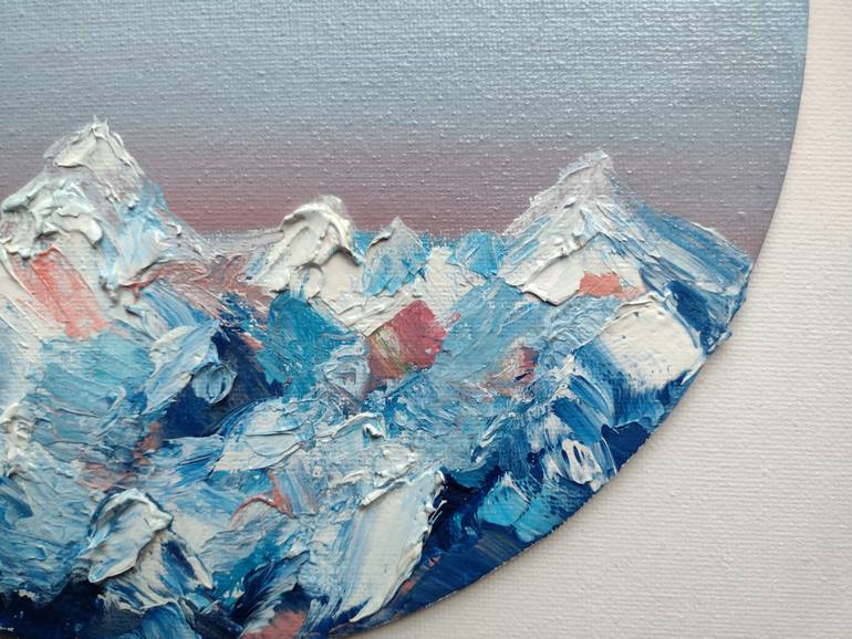 Original Contemporary Landscape Painting by Klotild Szentjoby 