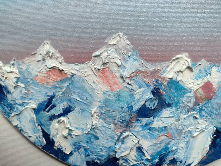 Original Contemporary Landscape Painting by Klotild Szentjoby 