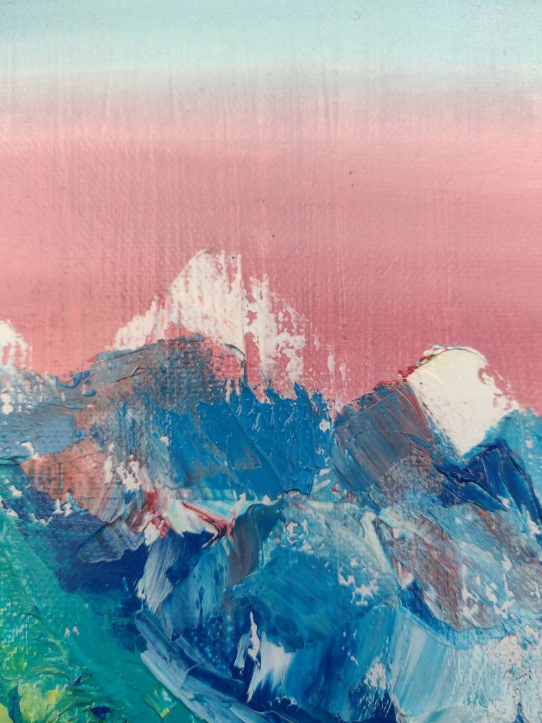 Original Contemporary Landscape Painting by Agnes Saint
