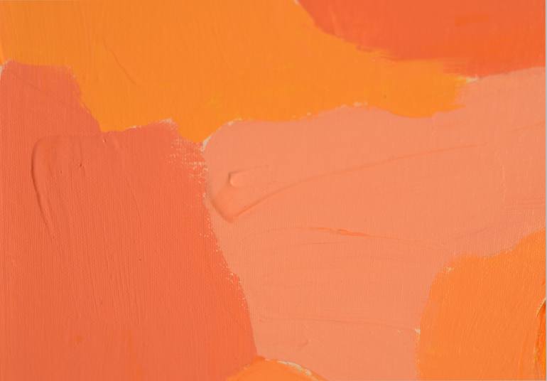 Original Conceptual Abstract Painting by Agnes Saint
