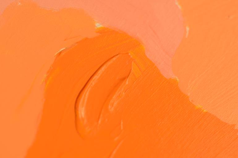 Original Conceptual Abstract Painting by Agnes Saint