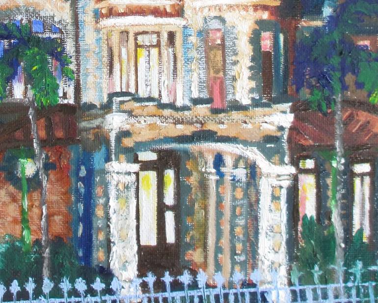 Original Architecture Painting by Estevan Dubrisingh