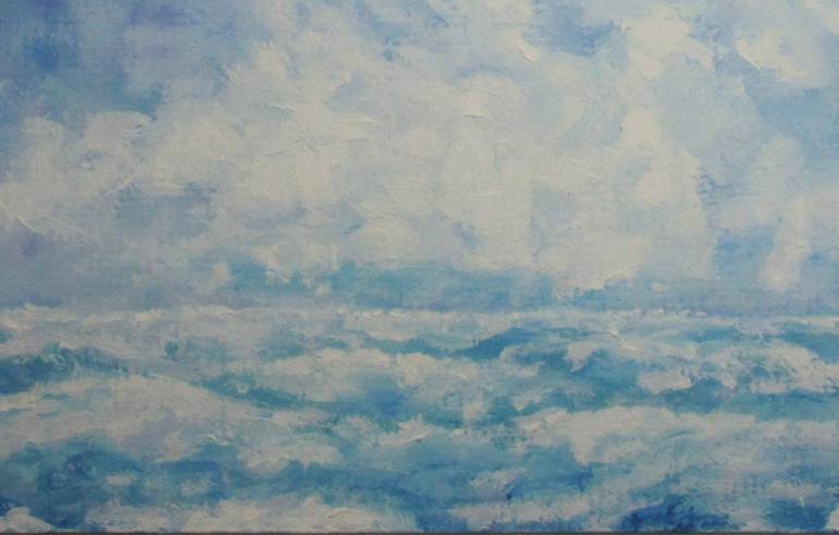 Original Seascape Painting by Estevan Dubrisingh