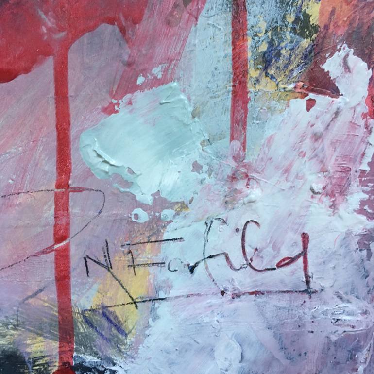 Original Abstract Painting by Nicole Fearfield