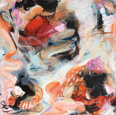 Print of Abstract Expressionism Abstract Paintings by Nicole Fearfield