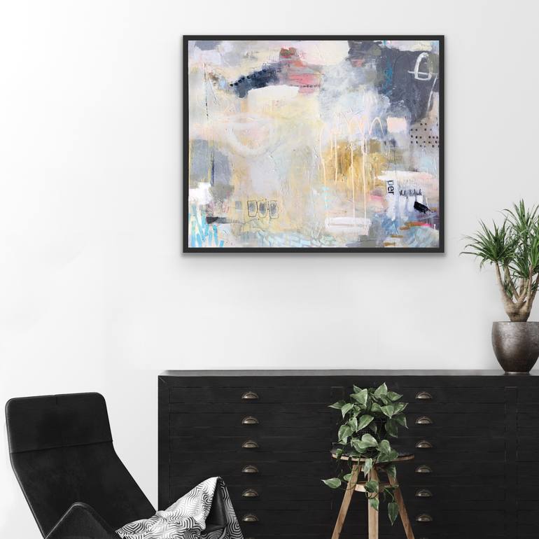 Original Abstract Painting by Nicole Fearfield